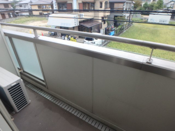 お洗濯の干せるバルコニー