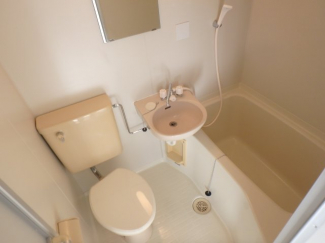 日々の疲れを癒すお風呂付です