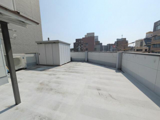 見晴らしの良い屋上バルコニー