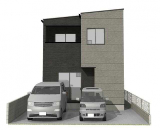 松山市美沢２丁目の新築一戸建ての画像