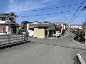 土居町方面から