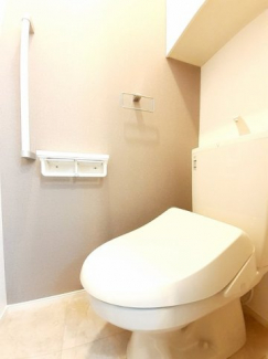 トイレもきれいです