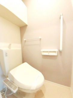 トイレもきれいです