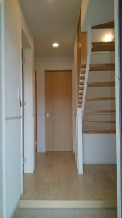 ゆったりとした玄関です