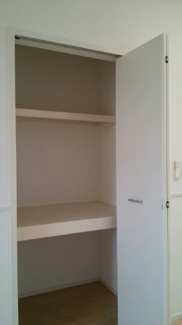 十分な収納スペースがあります