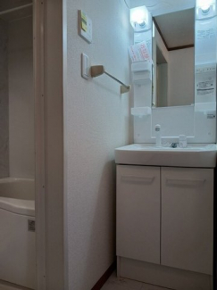 コンパクトで使いやすい洗面所