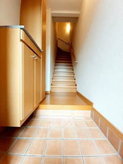 きれいな玄関です