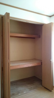 ちょっとした収納スペースも充実しています