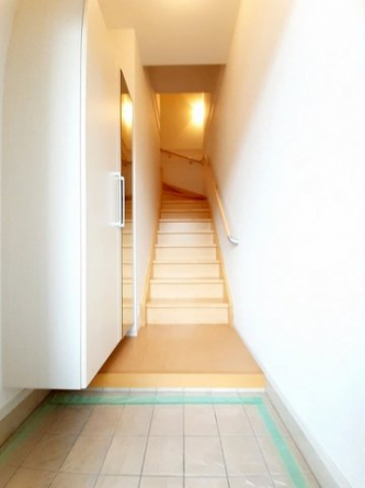 ゆったりとした玄関です