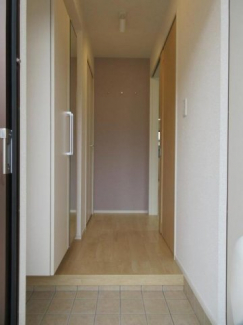 きれいな玄関です