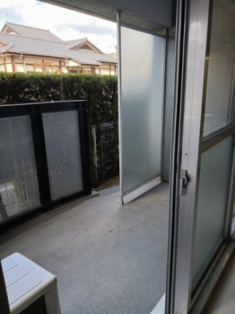 陽当たり良好なバルコニーです