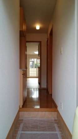 きれいな玄関です