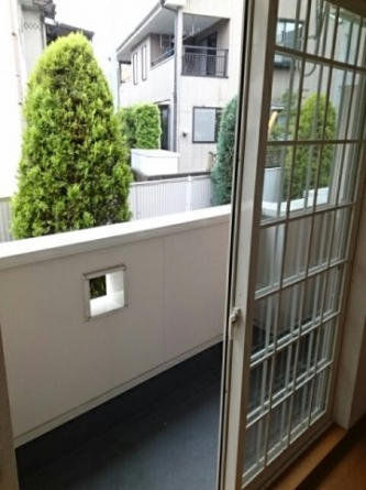 バルコニー付きです