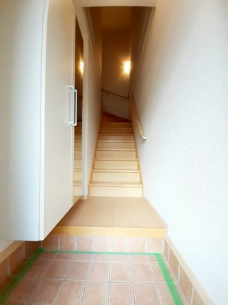 ゆったりとした玄関です