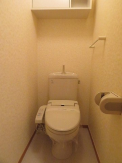 コンパクトで使いやすいトイレです