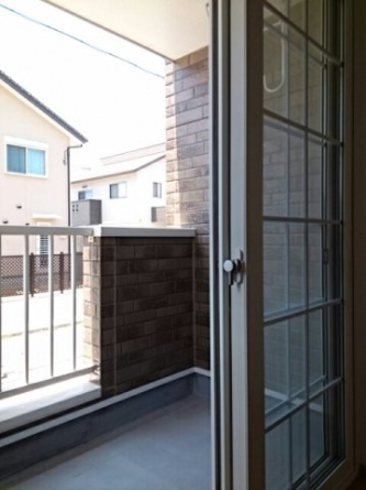 広々としたバルコニーです