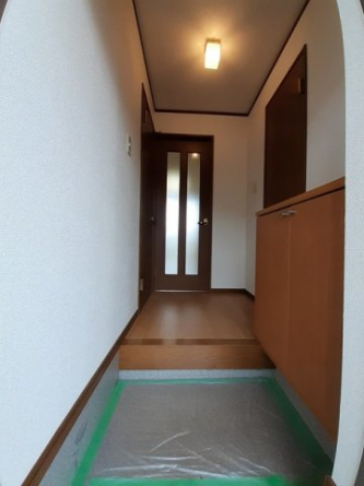 シンプルで使いやすい玄関です