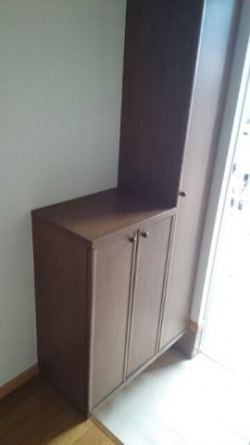 シンプルで使いやすい玄関です