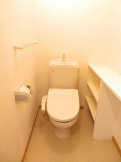 コンパクトで使いやすいトイレです