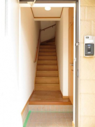 きれいな玄関です