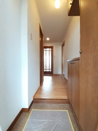 毎日通る玄関はこちらです