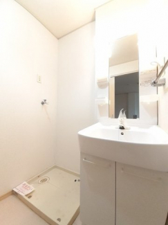 忙しい朝には欠かせない洗面所です