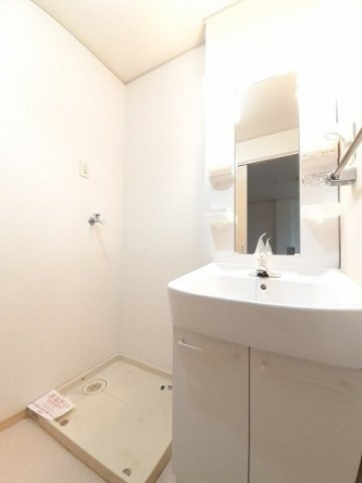 忙しい朝には欠かせない洗面所です