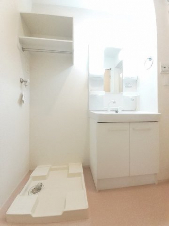 忙しい朝には欠かせない洗面所です