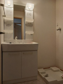 脱衣スペースもあります