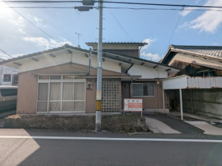 建物は売主側で解体・撤去します。