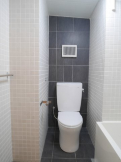 シンプルで使いやすいトイレです