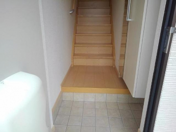 きれいな玄関です