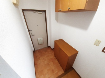 ゆったりとした玄関です