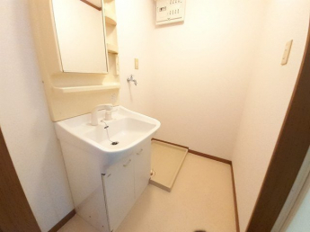 広い洗面スペース