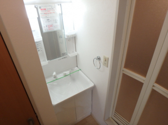 独立洗面台で身支度スムーズ