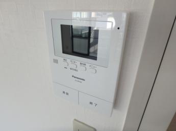 来客者の確認ができるモニターホン