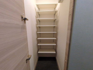 収納のためのスペースです