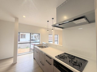 【リフォーム完了】食洗器付きのキッチンに交換。３口コンロで忙