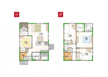 松山市鴨川３丁目の新築一戸建ての画像