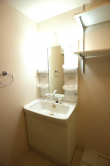 広い洗面スペース