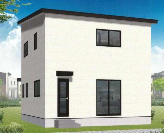 建物正面（南側）　完成予想図