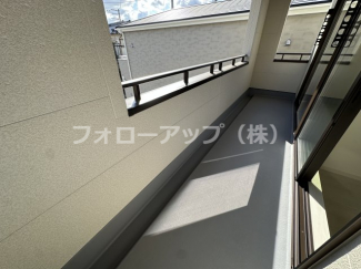 陽当たり良好なバルコニーです