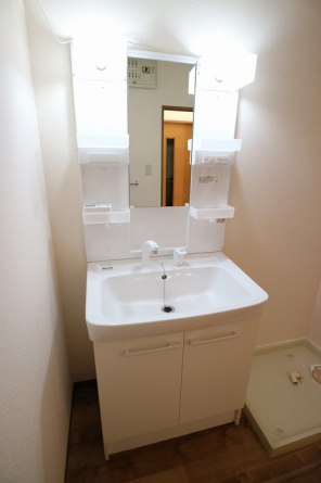 脱衣スペースもあります