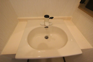 広い洗面スペース