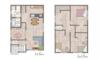 間取り図となります！