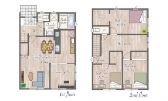間取り図です♪