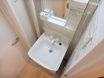 広い洗面スペース