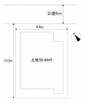 尼崎市南武庫之荘９丁目古家付き土地の画像