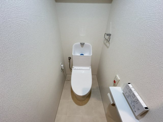ゆったりとした空間のトイレです