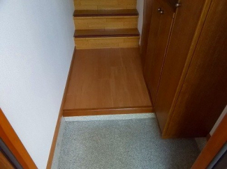 シンプルで使いやすい玄関です